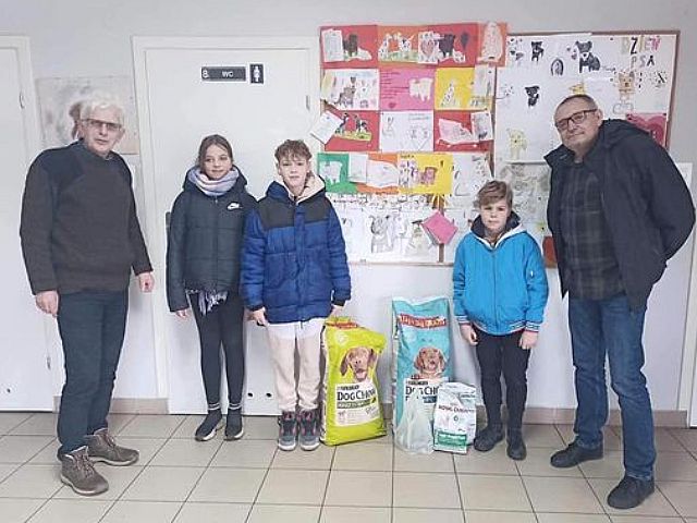 Odwiedziny uczniów ze Szkoły Podstawowej nr 2 w Nidzicy