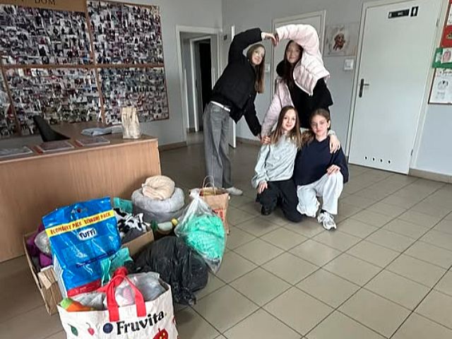 Podzękowanie dla Szkoły Podstawowej nr 4 im. Jana Pawła II w Działdowie