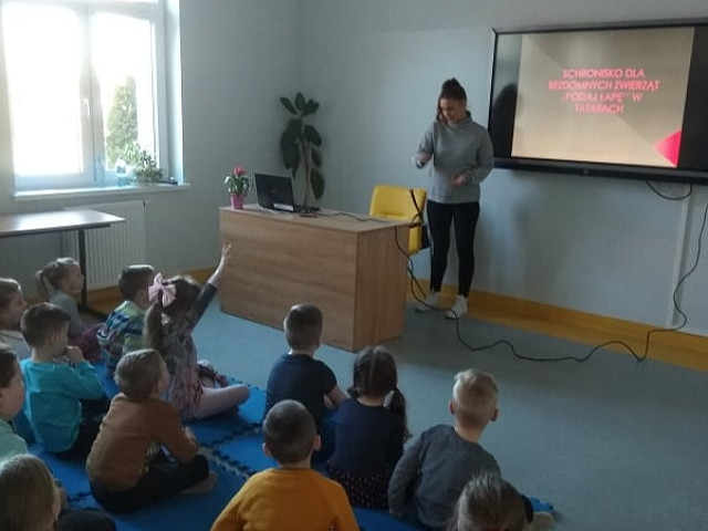 Wizyta w szkole w Hartowcu
