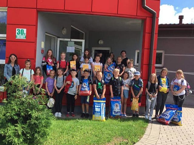 Wizyta uczniów z Narzymia