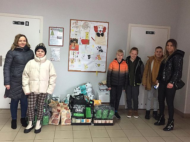 Podziękowanie dla Szkoły Podstawowej Nr 1 im. Mikołaja Kopernika w Nidzicy