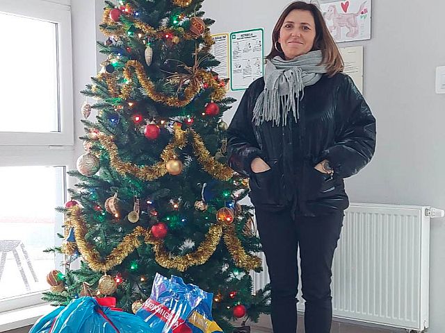 Pdziękowanie dla uczniów Szkoły Podstawowej im. prof. Romana Kobendzy w Łynie